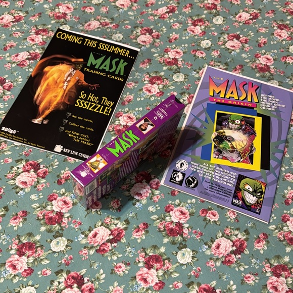 The MASK 📼 & Comic Books. Sealed VHS! 2 near mint condition comic books. 💫📼👀 - Picture 8 of 8
